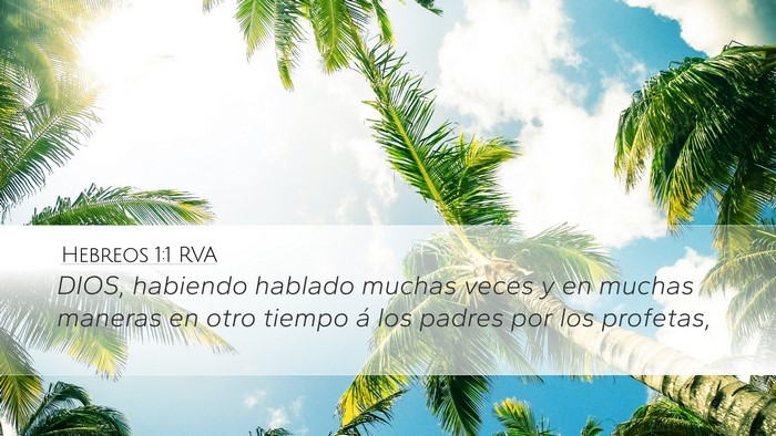 Hebreos 1:1 RVA Bible Verse Image