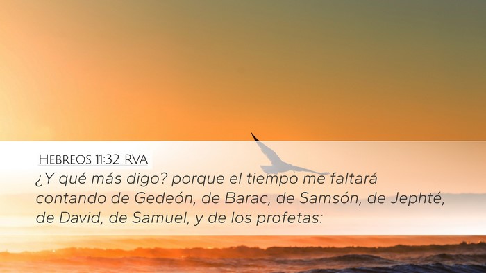 Hebreos 11:32 RVA Bible Verse Image