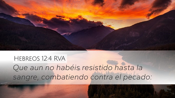 Hebreos 12:4 RVA Bible Verse Image