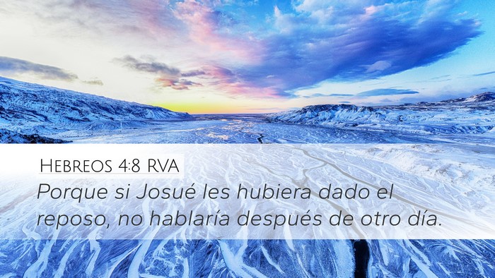 Hebreos 4:8 RVA Bible Verse Image