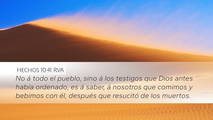 Hechos 10:41 RVA Bible Verse Image