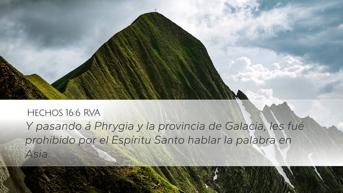 Hechos 16:6 RVA Bible Verse Image