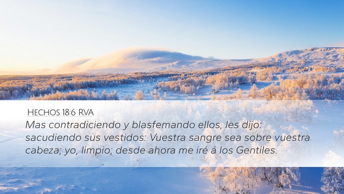 Hechos 18:6 RVA Bible Verse Image