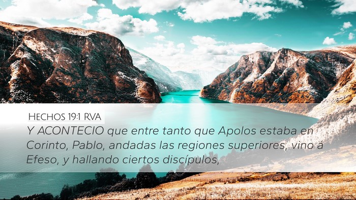 Hechos 19:1 RVA Bible Verse Image