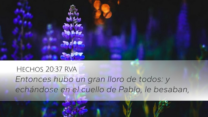 Hechos 20:37 RVA Bible Verse Image