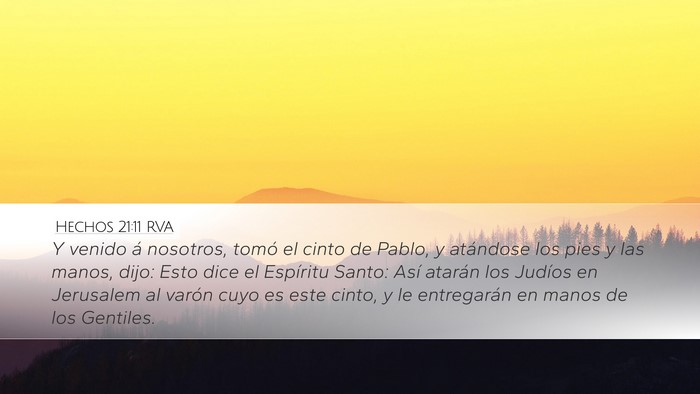 Hechos 21:11 RVA Bible Verse Image