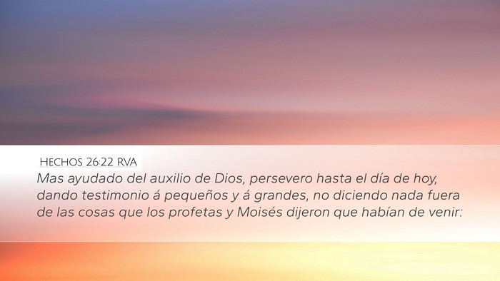 Hechos 26:22 RVA Bible Verse Image