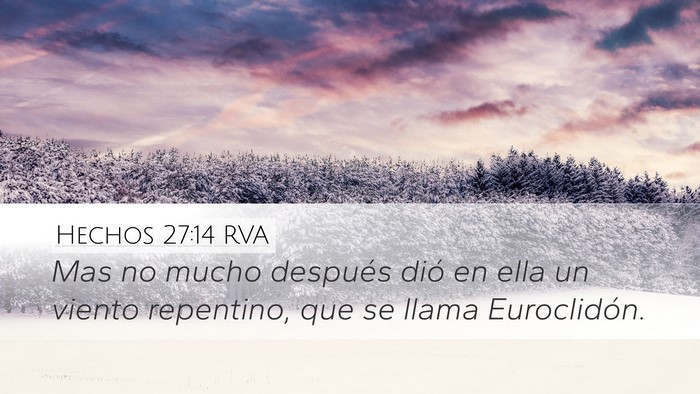 Hechos 27:14 RVA Bible Verse Image