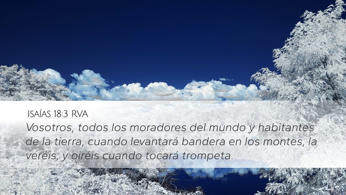 Isaías 18:3 RVA Bible Verse Image
