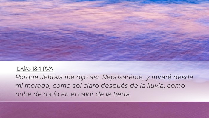 Isaías 18:4 RVA Bible Verse Image