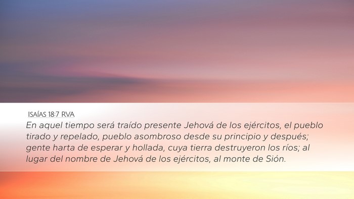 Isaías 18:7 RVA Bible Verse Image