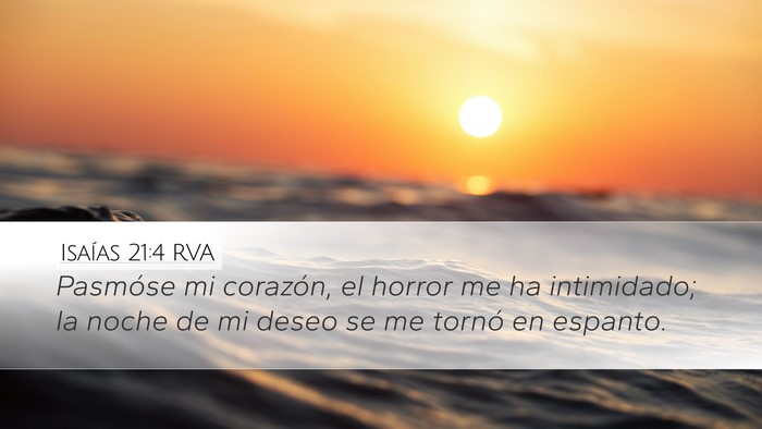 Isaías 21:4 RVA Bible Verse Image