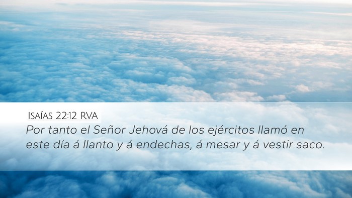 Isaías 22:12 RVA Bible Verse Image