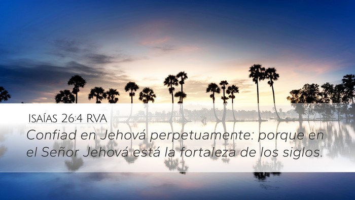 Isaías 26:4 RVA Bible Verse Image