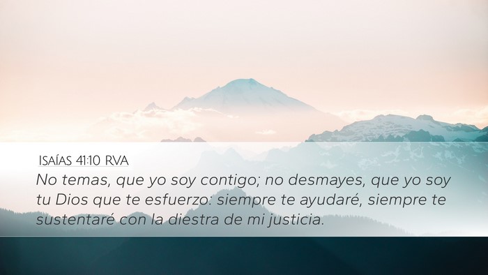 Isaías 41:10 RVA Bible Verse Image