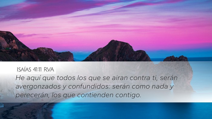 Isaías 41:11 RVA Bible Verse Image