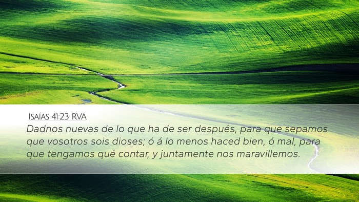 Isaías 41:23 RVA Bible Verse Image