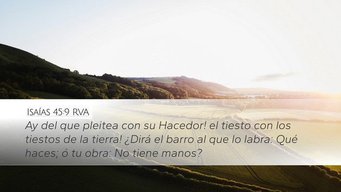 Isaías 45:9 RVA Bible Verse Image