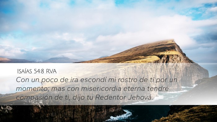 Isaías 54:8 RVA Bible Verse Image