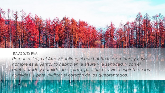 Isaías 57:15 RVA Bible Verse Image
