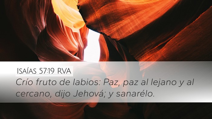 Isaías 57:19 RVA Bible Verse Image