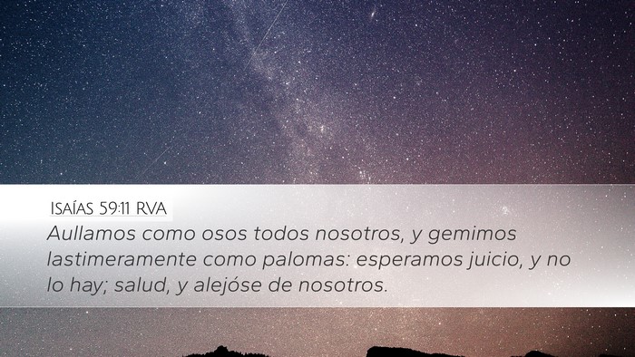 Isaías 59:11 RVA Bible Verse Image