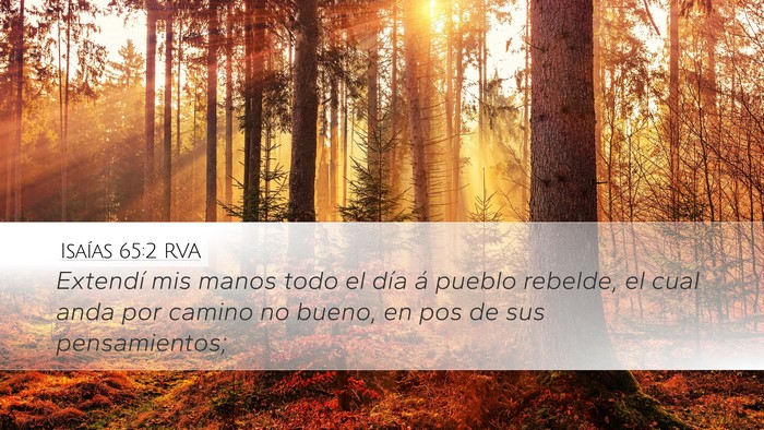 Isaías 65:2 RVA Bible Verse Image