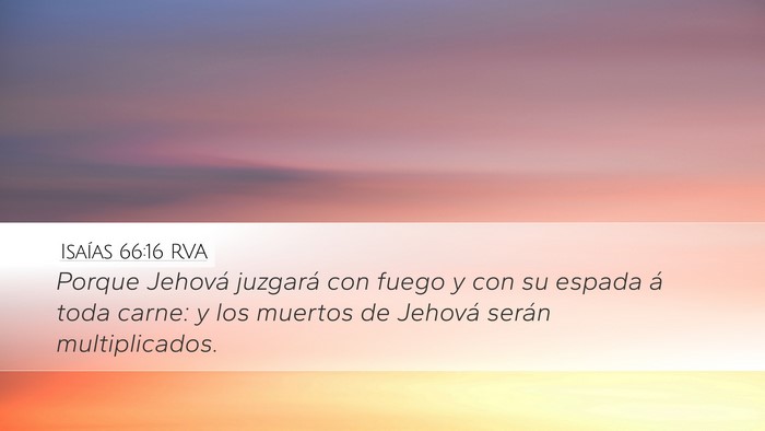 Isaías 66:16 RVA Bible Verse Image