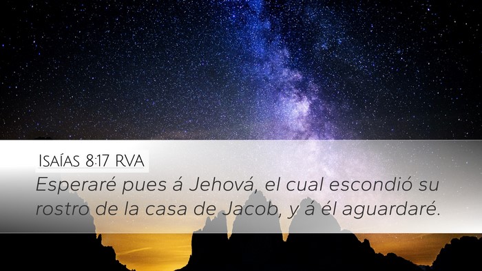 Isaías 8:17 RVA Bible Verse Image