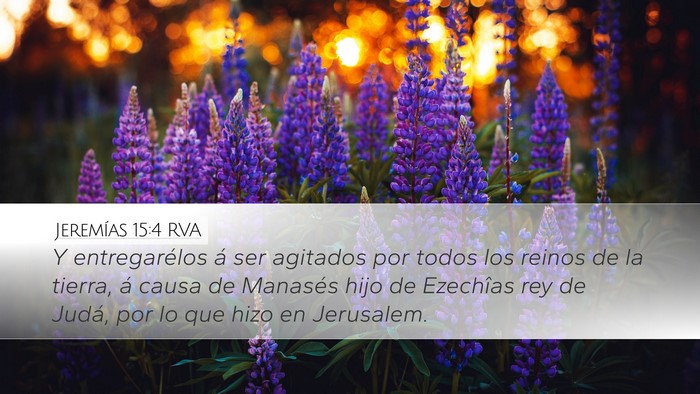 Jeremías 15:4 RVA Bible Verse Image