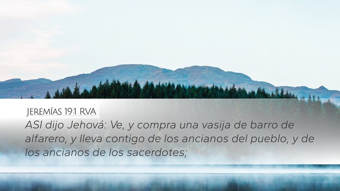Jeremías 19:1 RVA Bible Verse Image