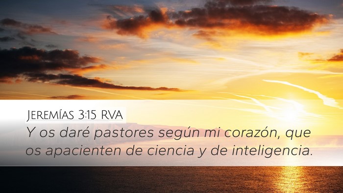 Jeremías 3:15 RVA Bible Verse Image
