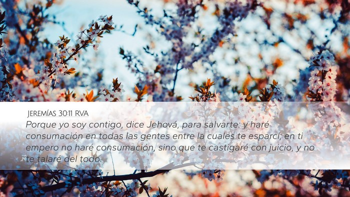 Jeremías 30:11 RVA Bible Verse Image
