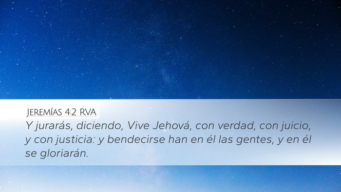 Jeremías 4:2 RVA Bible Verse Image