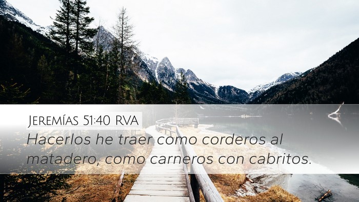Jeremías 51:40 RVA Bible Verse Image