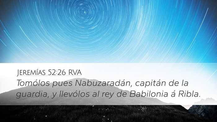 Jeremías 52:26 RVA Bible Verse Image