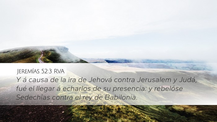Jeremías 52:3 RVA Bible Verse Image