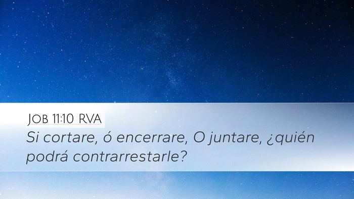 Job 11:10 RVA Bible Verse Image