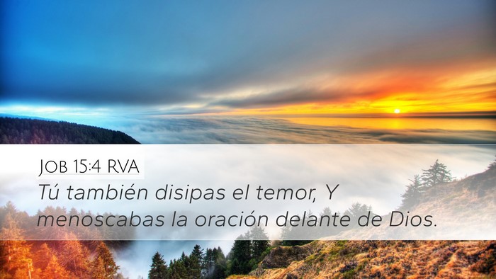 Job 15:4 RVA Bible Verse Image