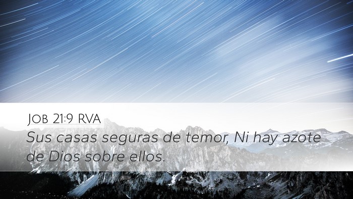 Job 21:9 RVA Bible Verse Image