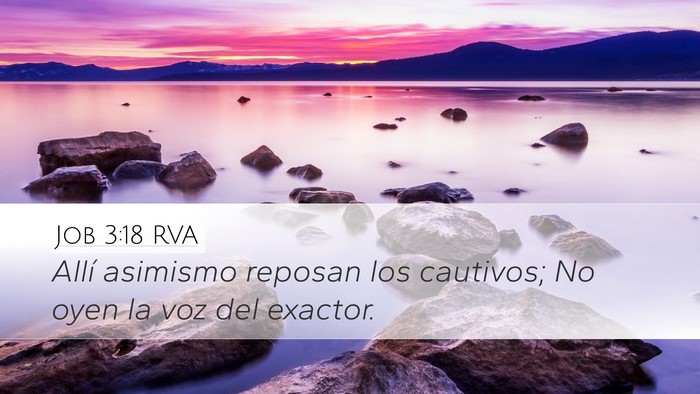 Job 3:18 RVA Bible Verse Image