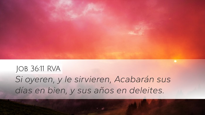 Job 36:11 RVA Bible Verse Image