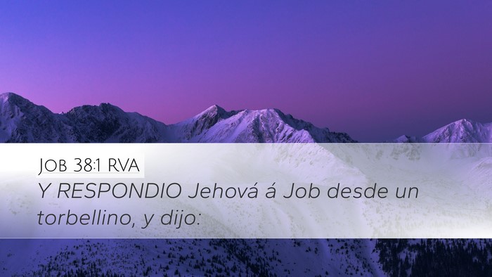Job 38:1 RVA Bible Verse Image