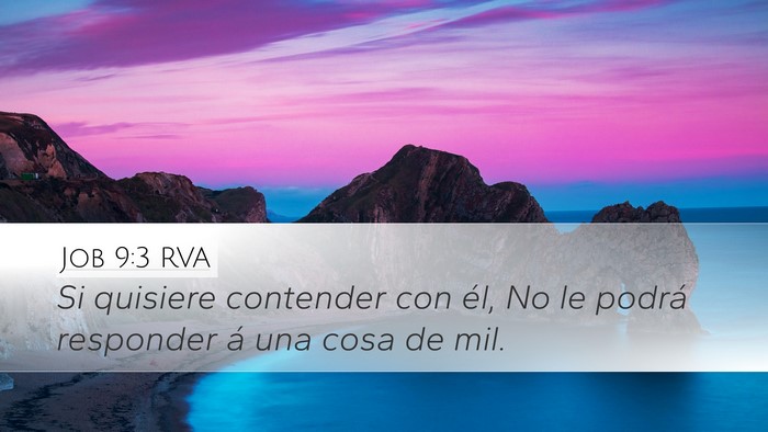 Job 9:3 RVA Bible Verse Image