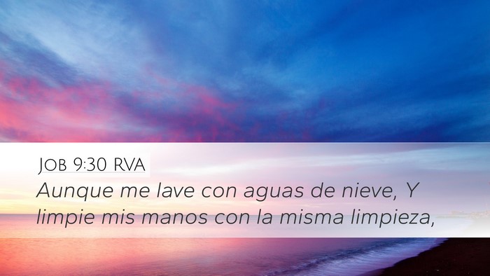 Job 9:30 RVA Bible Verse Image