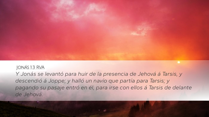 Jonás 1:3 RVA Bible Verse Image