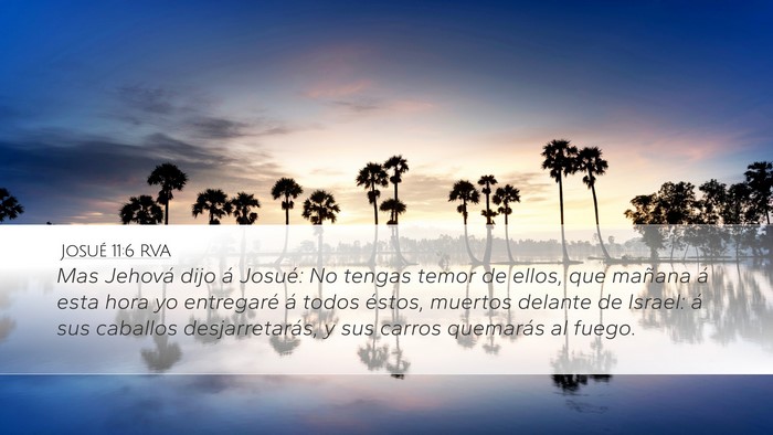 Josué 11:6 RVA Bible Verse Image
