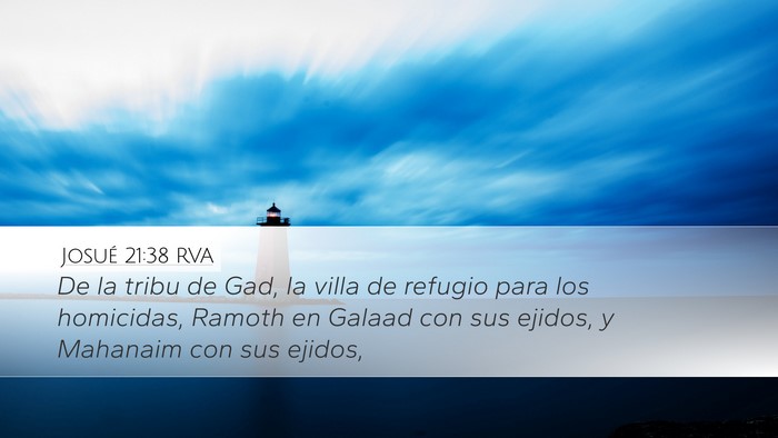 Josué 21:38 RVA Bible Verse Image