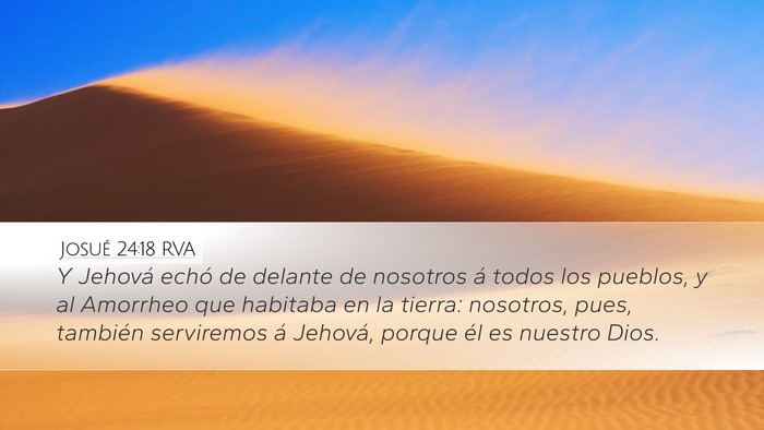Josué 24:18 RVA Bible Verse Image