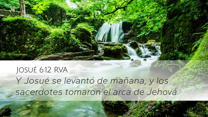 Josué 6:12 RVA Bible Verse Image